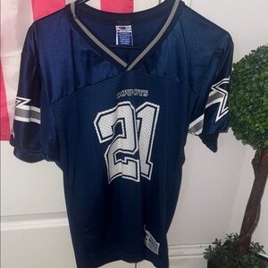 Dallas Cowboys Deion Sanders Navy Blue football Jersey🏈💙